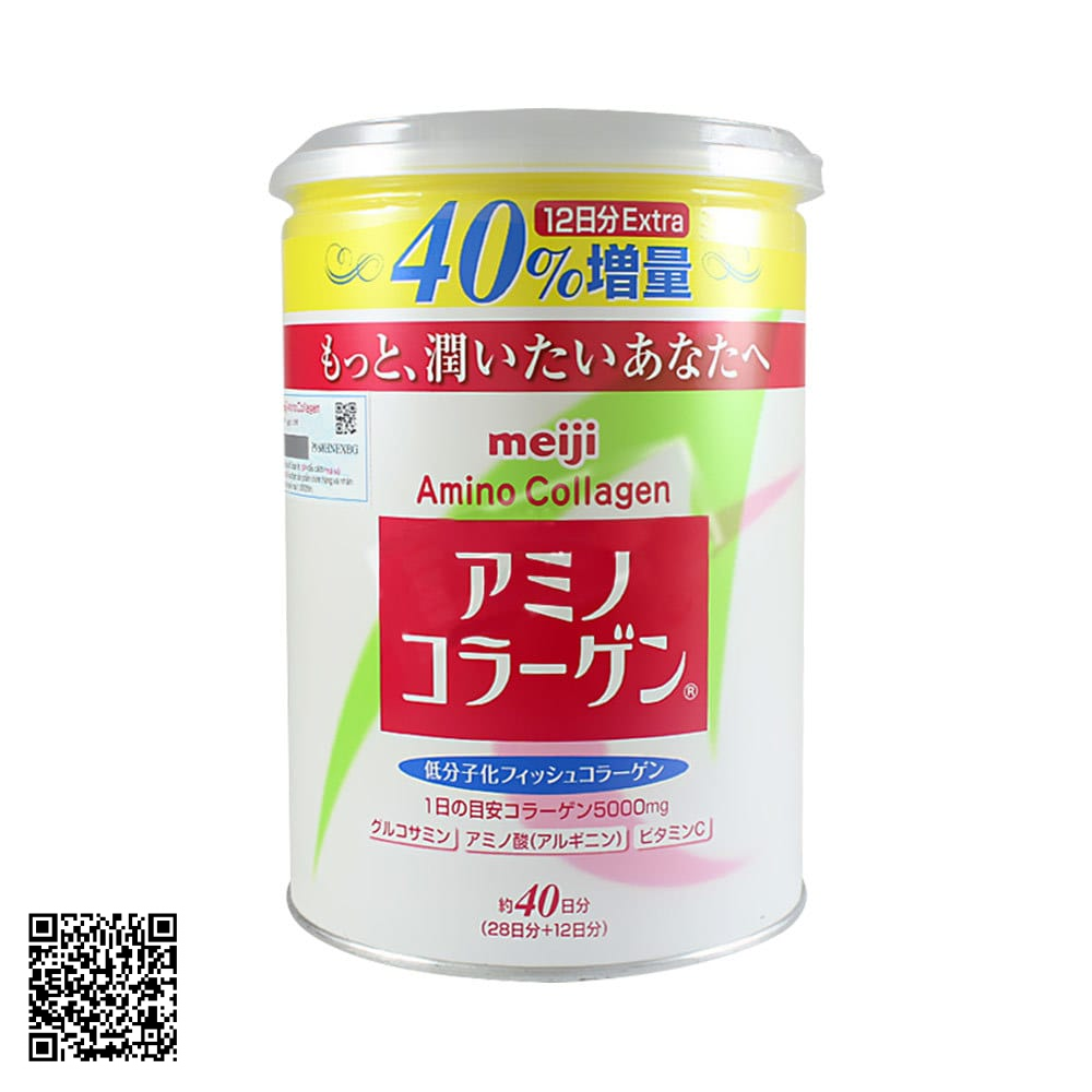 Amino Collagen Meiji Dạng Bột Chính Hãng Từ Nhật Bản 284g