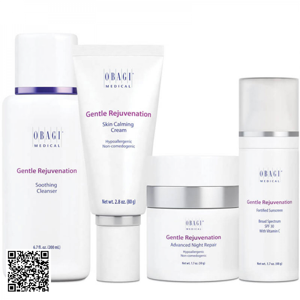Bộ Sản Phẩm Hỗ Trợ Ngừa Lão Hóa Obagi Gentle Rejuvenation Set Mỹ