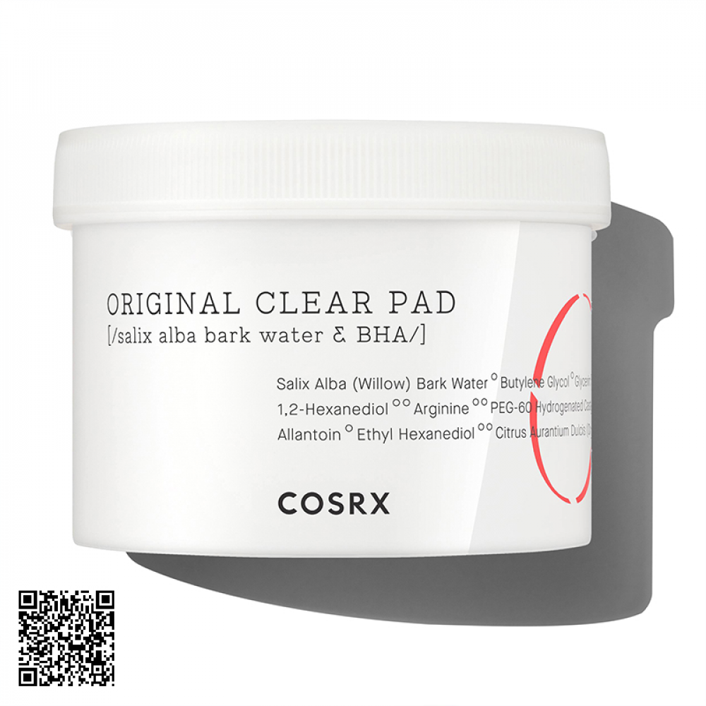 Bông Tẩy Da Chết Trị Mụn Cosrx One Step Original Clear Pad 70 Miếng