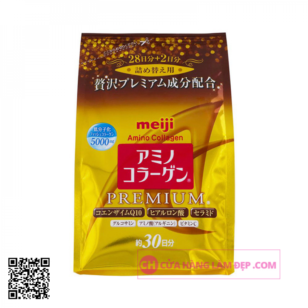 Bột Collagen Meiji Premium Dạng Gói