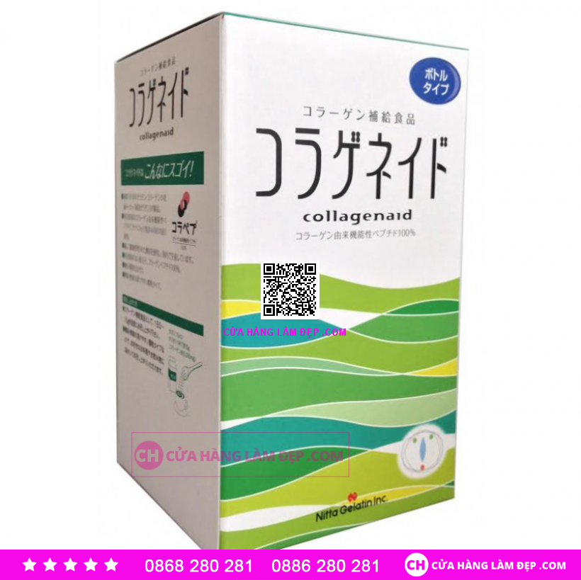 Bột Collagenaid Nitta Gelatin Nhật Bản 110g