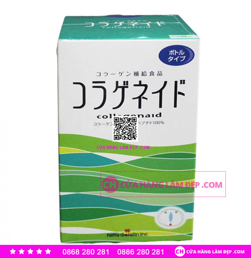 Bột Collagenaid Nitta Gelatin Nhật Bản 110g