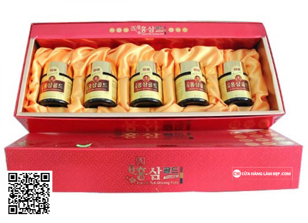 Cao Hồng Sâm 6 Tuổi Insam (120gr X 5 Lọ)