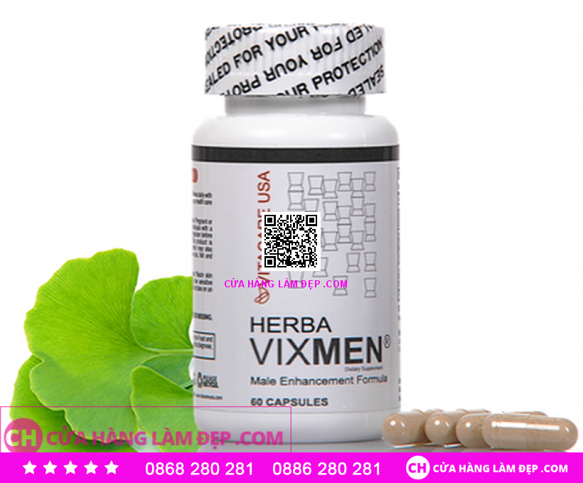 HERBA VIXMEN - Thực Phẩm Tăng Cường Sinh Lý Nam