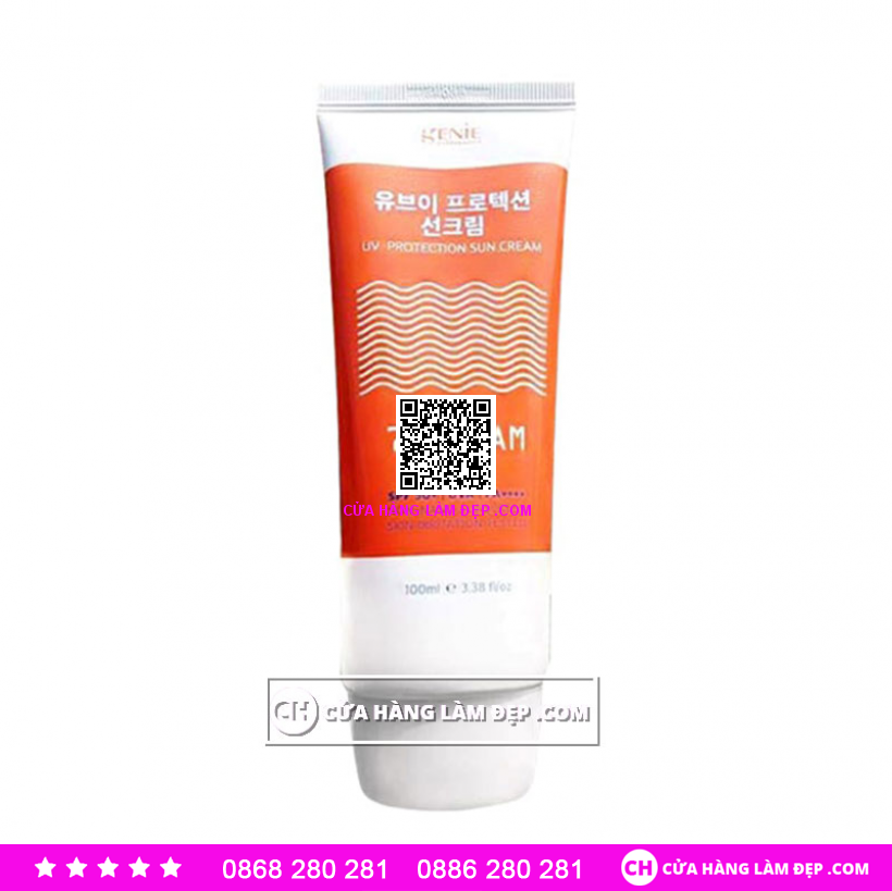 Kem Chống Nắng Lạnh Body Genie UV Protection Sun Cream SPF50+ PA++++