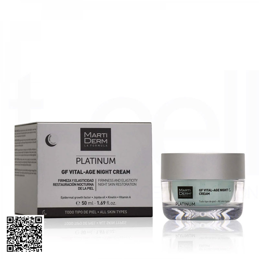 Kem Dưỡng MartiDerm Platinum GF Vital Age Night Cream Tây Ban Nha 50ml