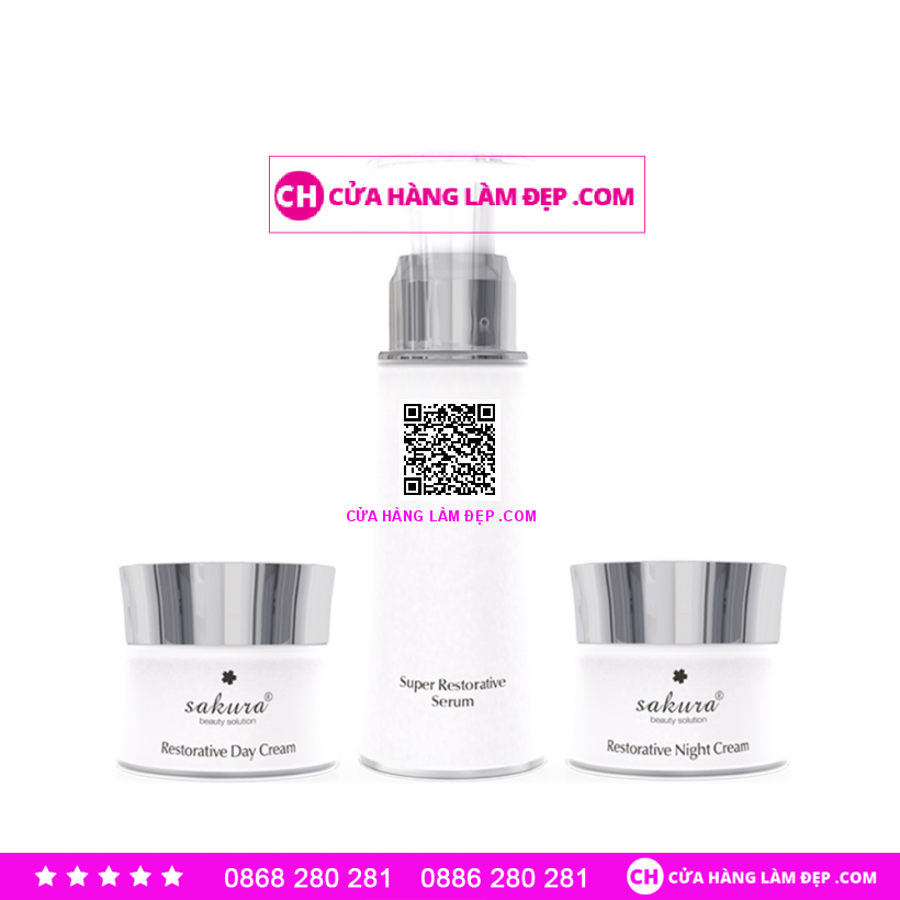 Kem Dưỡng Phục Hồi Chống Lão Hoá Da Ban Ngày SAKURA RESTORATIVE DAY CREAM