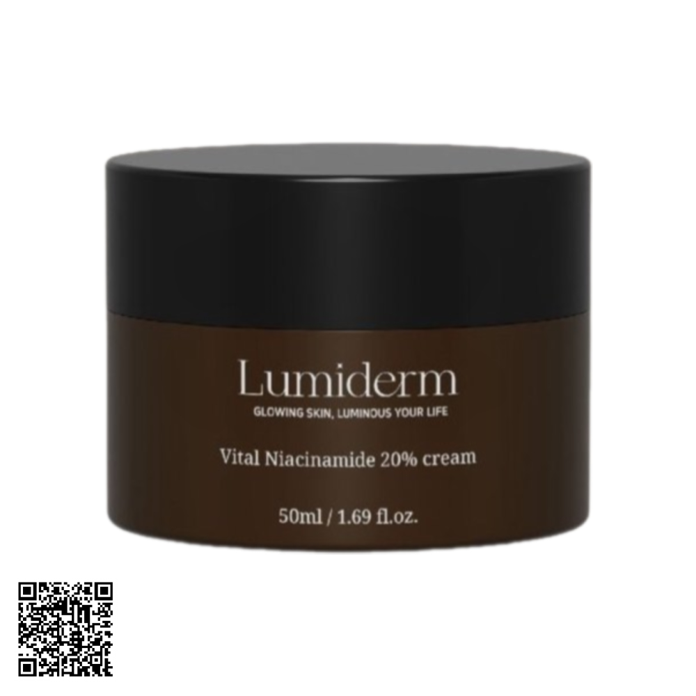 Kem Dưỡng Trắng Da Lumiderm Vita Niacinamide 20% Cream 50ml