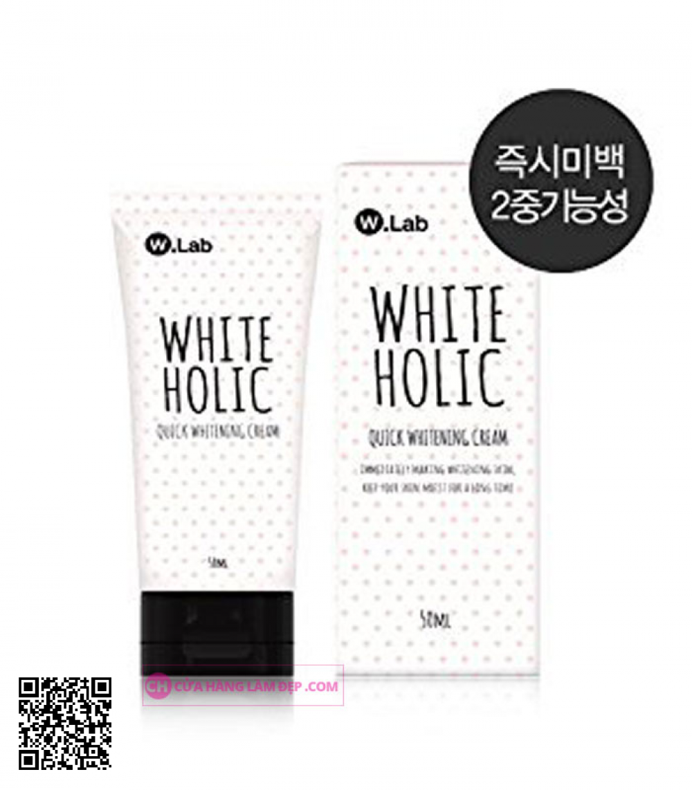 Kem Dưỡng Trắng Da W.lab White Holic 100ml