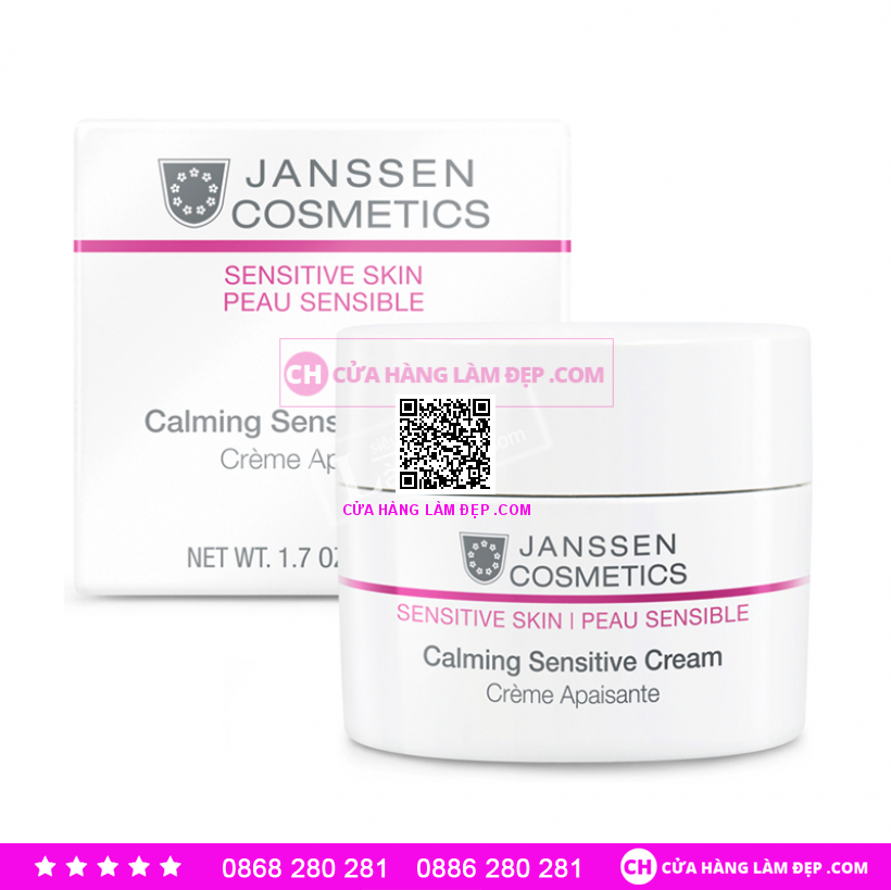 Kem Làm Dịu Da Nhạy Cảm Janssen Sensitive Skin Calming Sensitive Cream