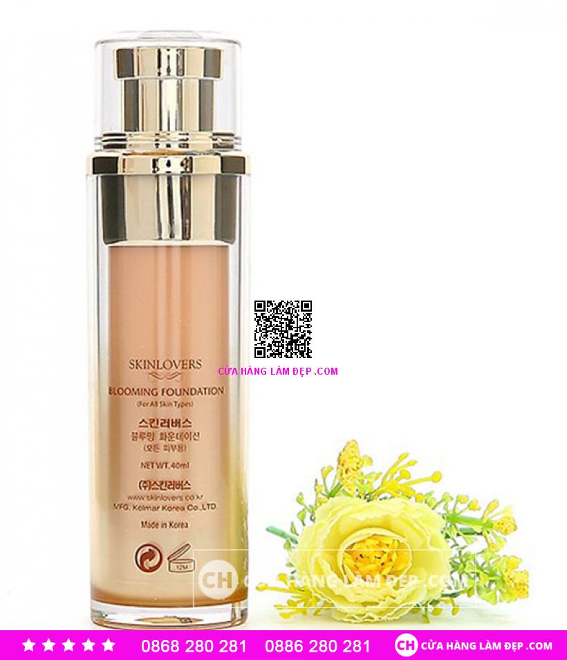 Kem Nền Trang Diểm Skinlovers Blooming Foundation