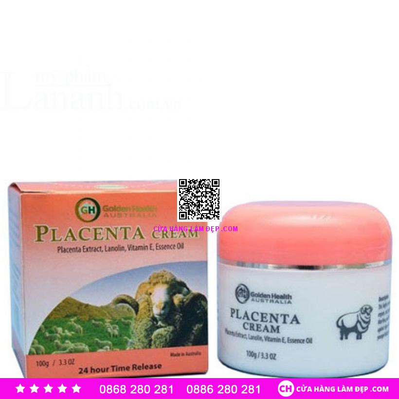 Kem Nhau Thai Cừu Golden Health Placenta Cream 100 gr