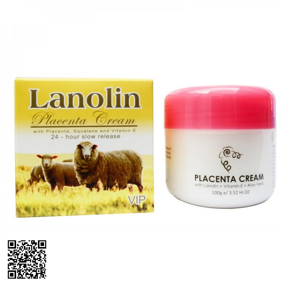 Kem Nhau Thai Cừu Lanolin Placenta 100gr