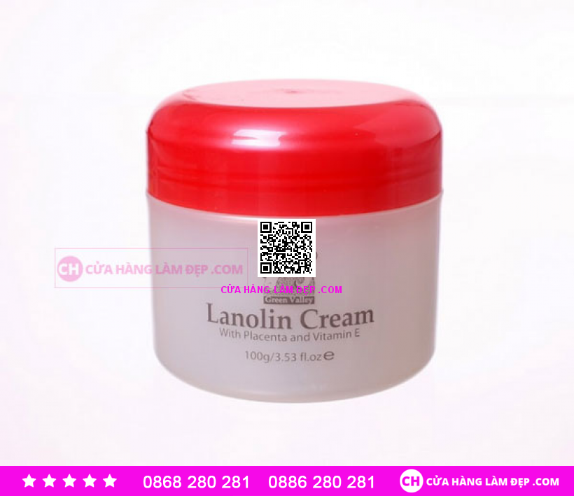 Kem Nhau Thai Cừu Lanolin Placenta 100gr