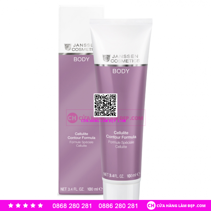 Kem Tan Mỡ Toàn Thân Janssen Cellulite Contour Formula 100ml