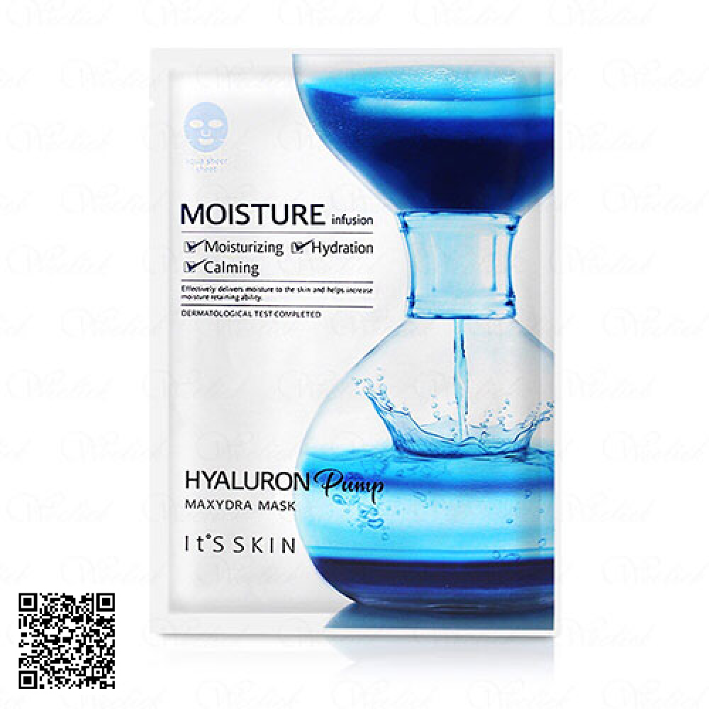 Mặt Nạ Cấp Ẩm Its Skin Hyaluron Pump Maxydra Mask Của Hàn Quốc 30 Miếng