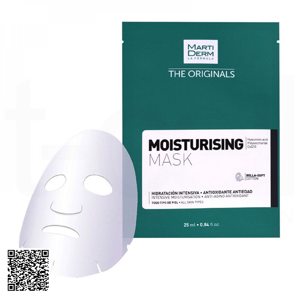 Mặt Nạ Dưỡng Ẩm MartiDerm The Originals Moisturising Mask Tây Ban Nha 10 Miếng