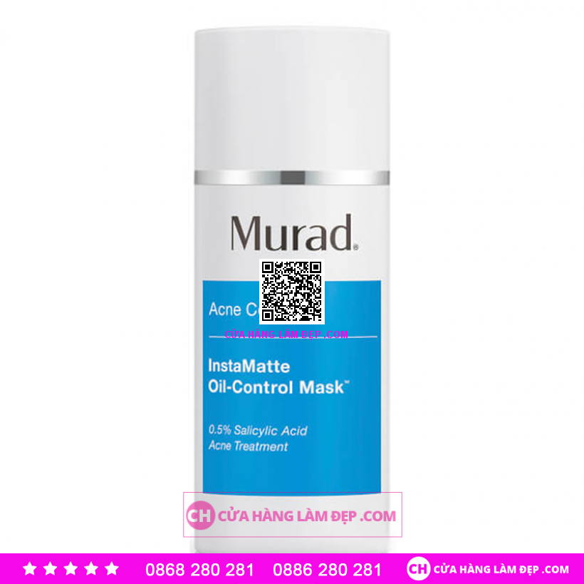 Mặt Nạ Làm Sạch Sâu, Loại Bỏ Bã Nhờn Murad Instamatte™ Oil-Control Mask