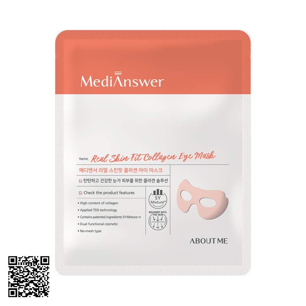 Mặt Nạ MediAnswer Real Skin Fit Collagen Mask