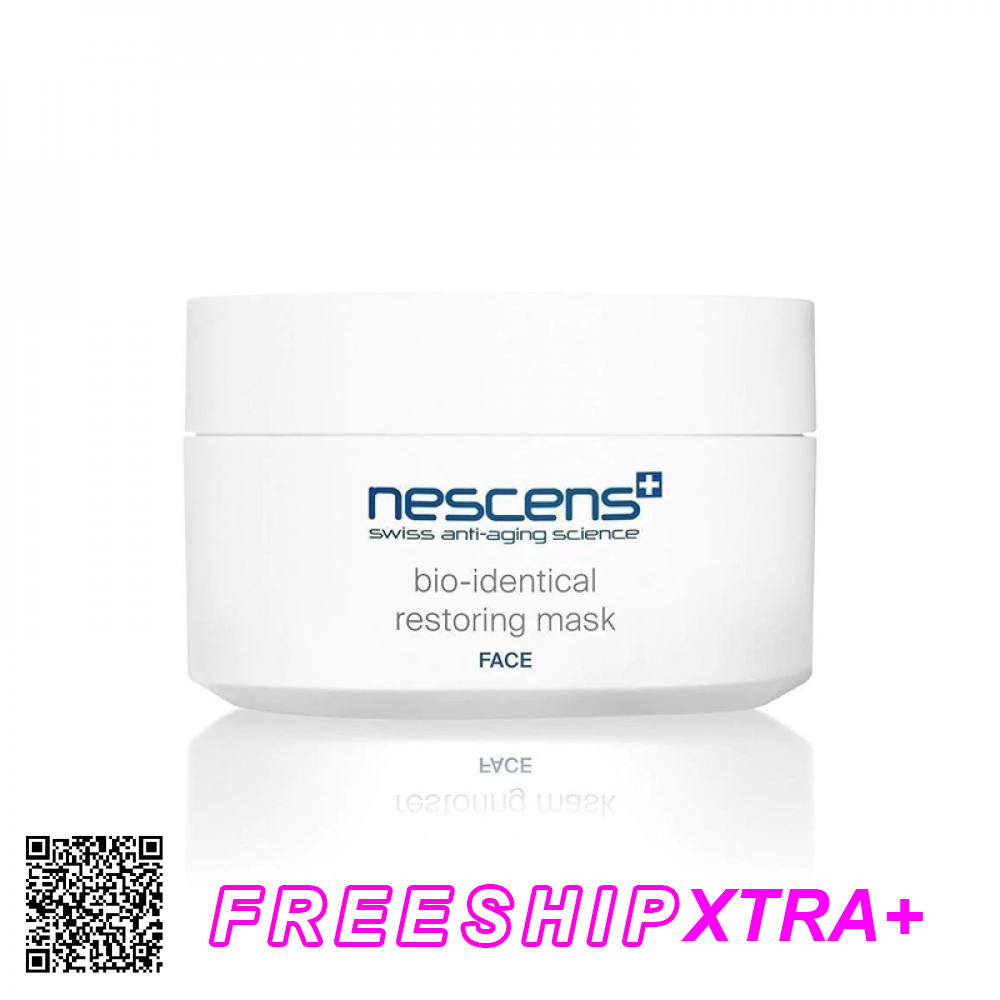 Mặt Nạ Tái Tạo mô phỏng sinh học Nescens Bio-identical Restoring Mask Face Từ Thuỵ Sỹ 100ml 