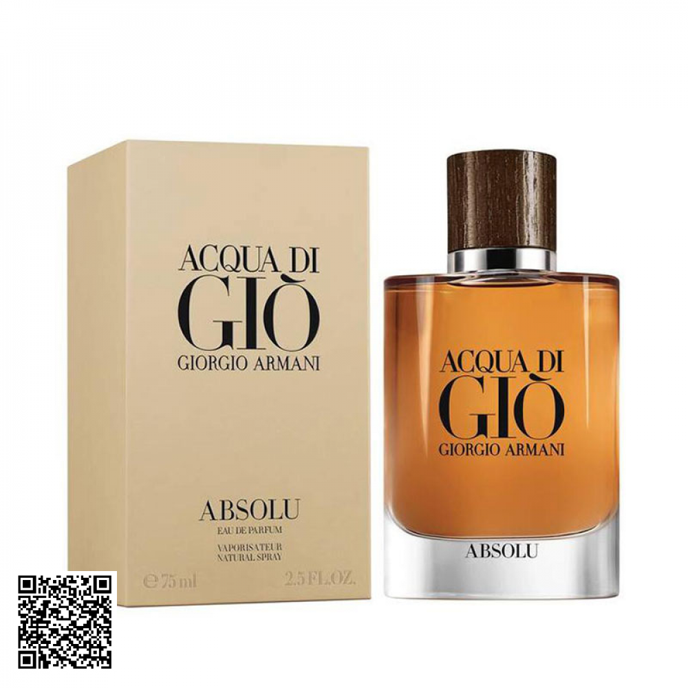 Nước Hoa Nam Armani Acqua Di Gio Absolu EDP 75ml Ý