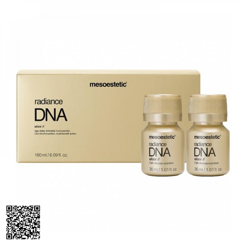 Nước Uống Dinh Dưỡng Trẻ Hóa Da Mesoestetic Radiance DNA Elixir Của Tây Ban Nha 