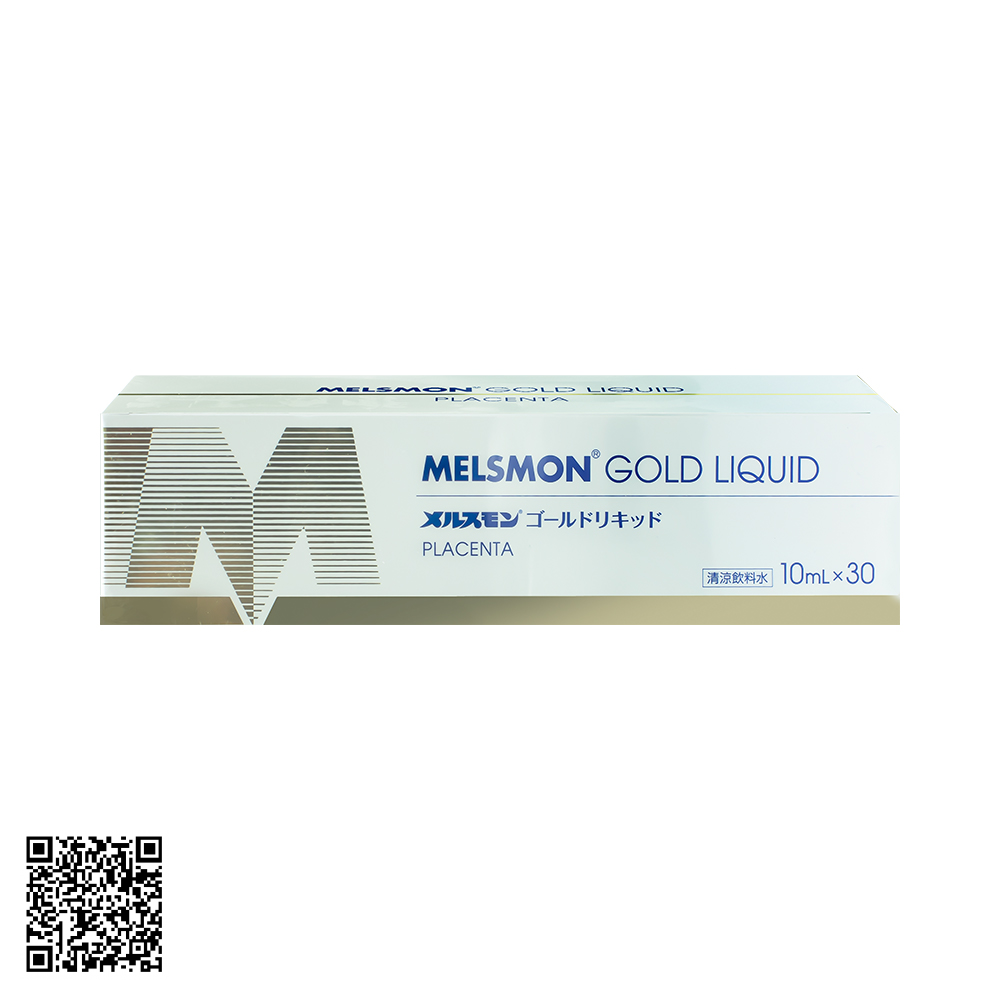 Nước uống nhau thai heo Melsmon Gold Liquid (Hộp 30 ống x 10ml)