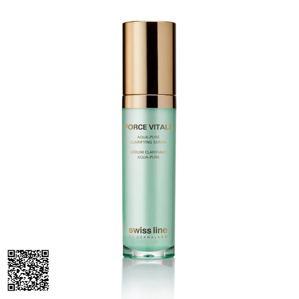 Serum Trị Mụn Viêm, Kiềm Dầu SwissLine Force Vitale Aqua-Pure Clarifying Serum Từ Thuỵ Sĩ 30ml