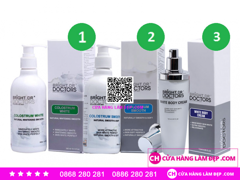 Sữa Non Ủ Dưỡng Toàn Thân Bright Doctors Colostrum Smooth