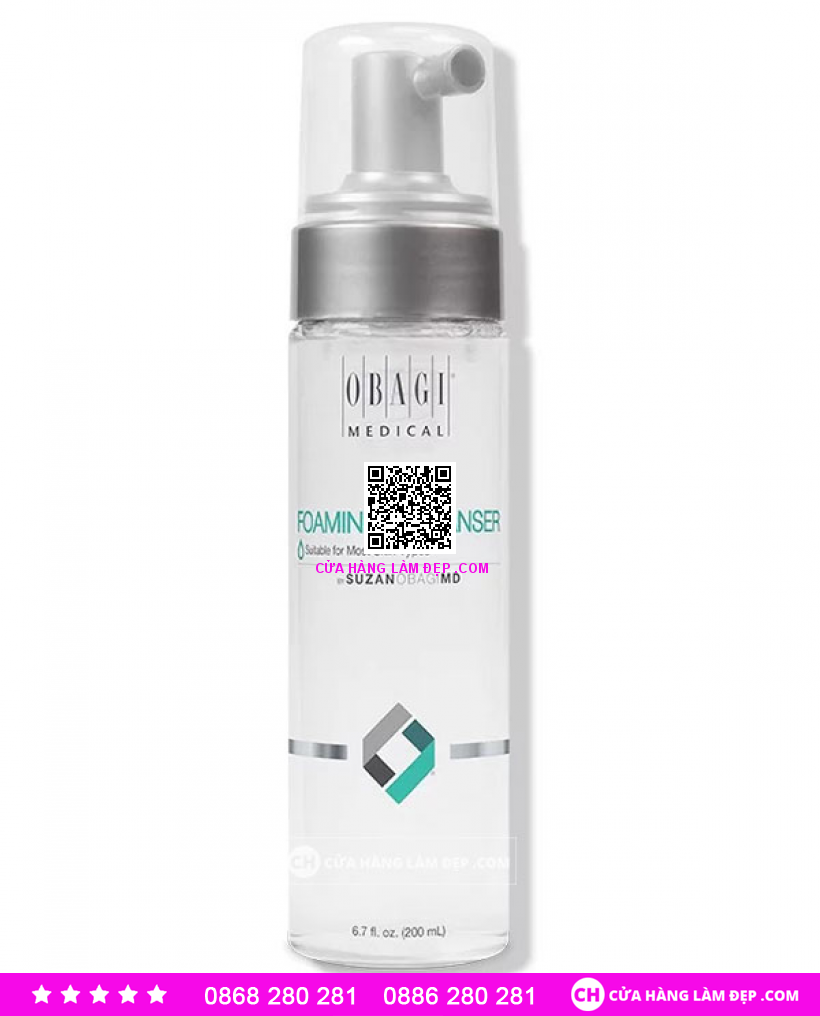 Sữa Rửa Mặt Cho Da Nhạy Cảm Obagi SuzanObagiMD Foaming Cleanser