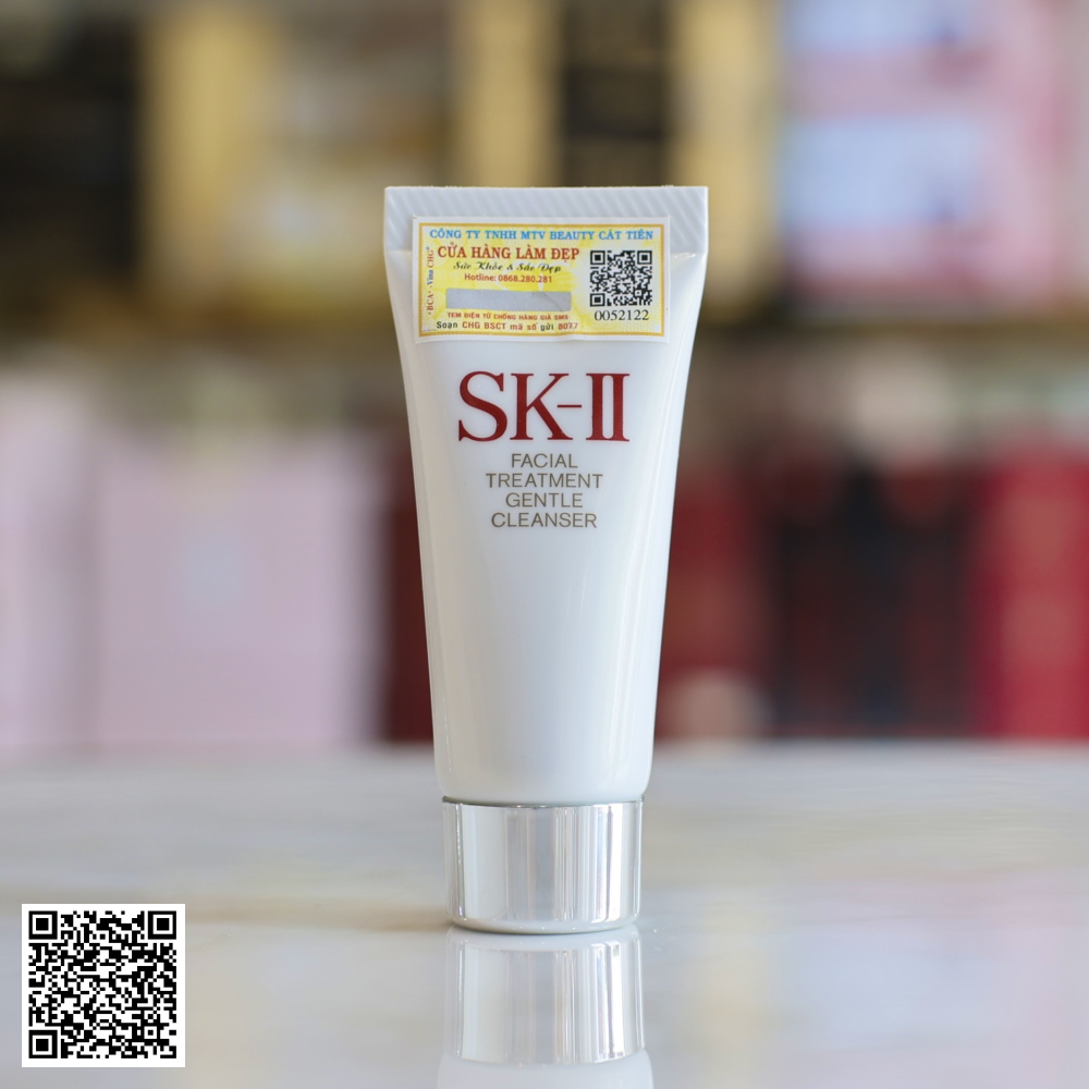 Sữa Rửa Mặt Dưỡng Da SK-II Facial Treatment Gentle Cleanser Từ Nhật Bản 20g