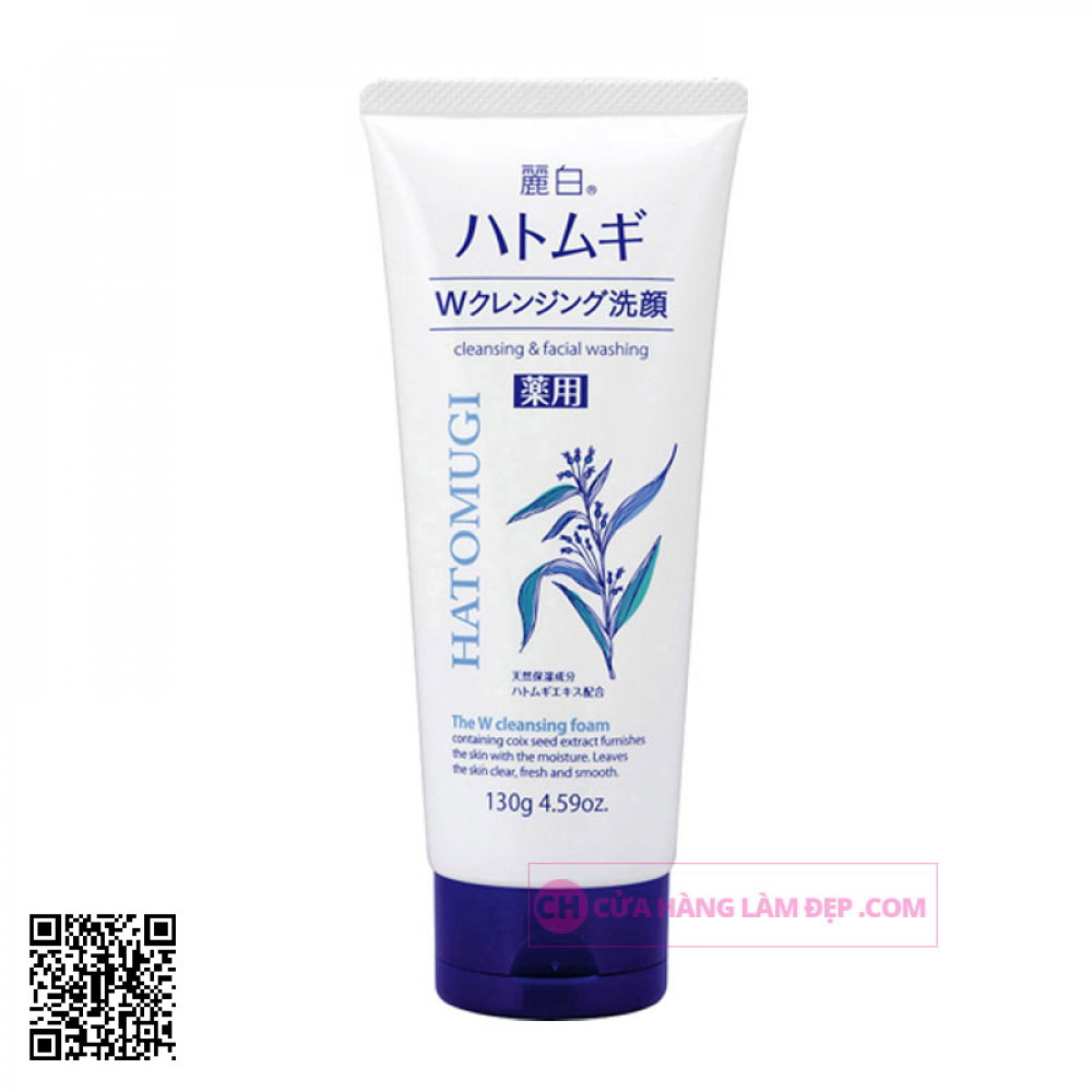 Sửa Rửa Mặt Hạt Ý Dĩ Hatomugi Naturie Nhật Bản