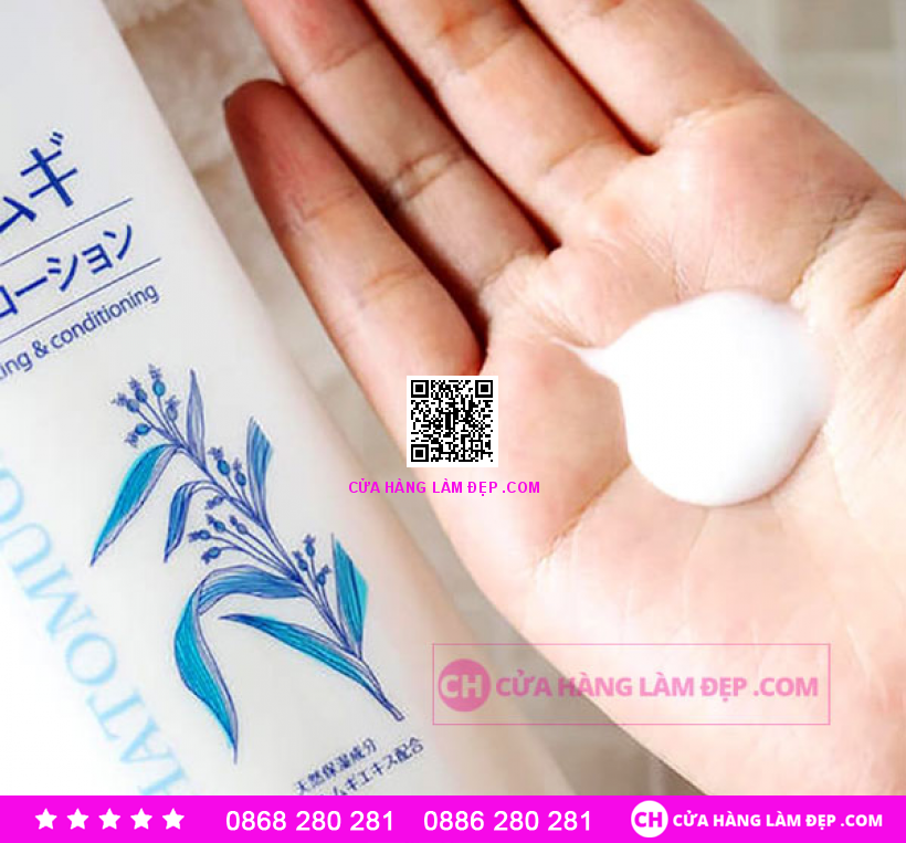 Sửa Rửa Mặt Hạt Ý Dĩ Hatomugi Naturie Nhật Bản