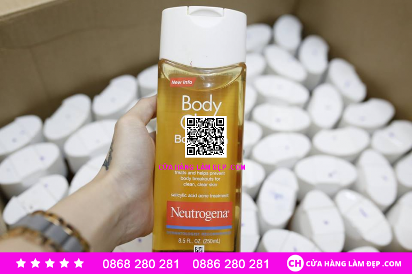 Sữa Tắm Trị Mụn Neutrogena Body Clear Body Wash