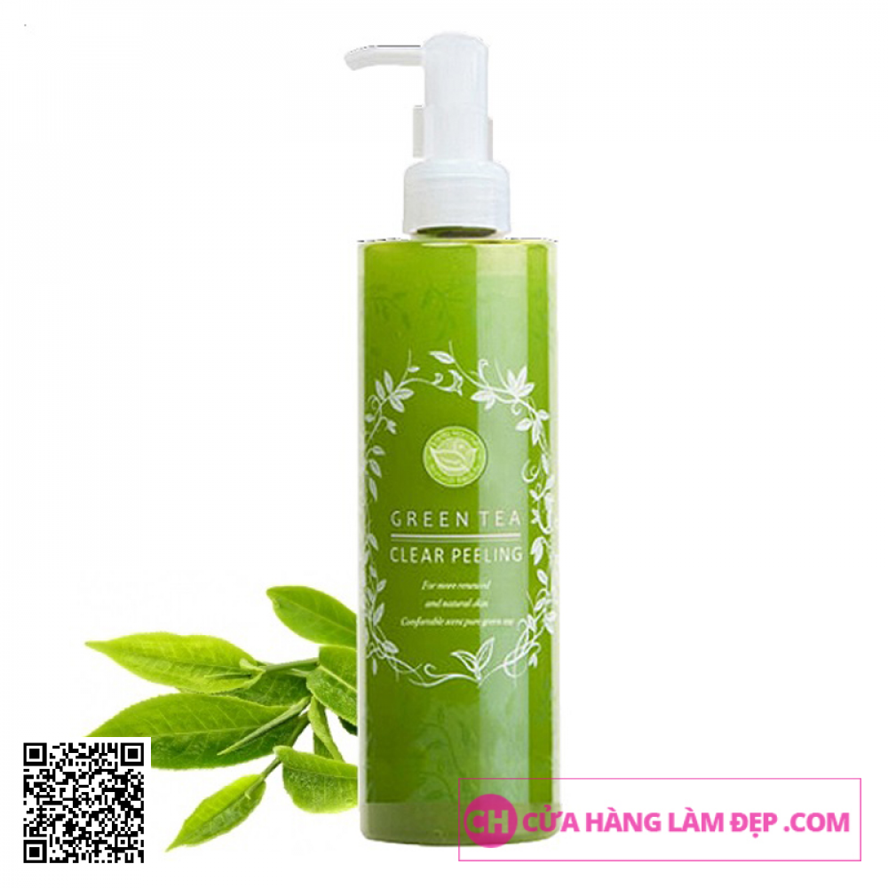 Tẩy Tế Bào Chết Trà Xanh Nhật Bản Green Tea Clear Peeling