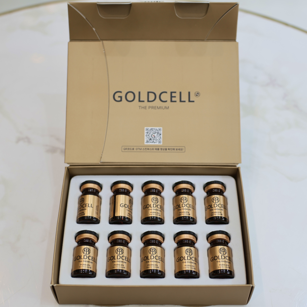 Tinh Chất DNA GOLD CELL GTM Căng Bóng Trẻ Hoá Da Hàn Quốc