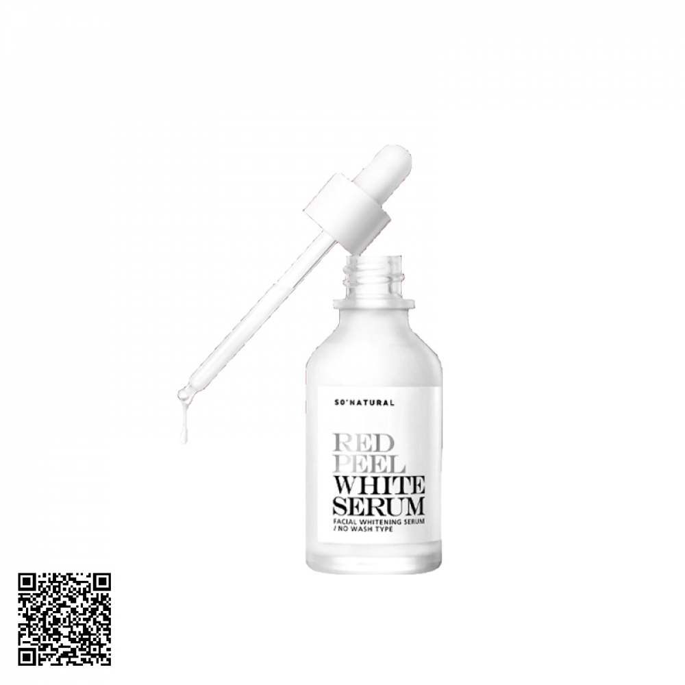 Tinh Chất Dưỡng Trắng, Ức Chế Nám SoNatural Red Peel White Serum 35ml