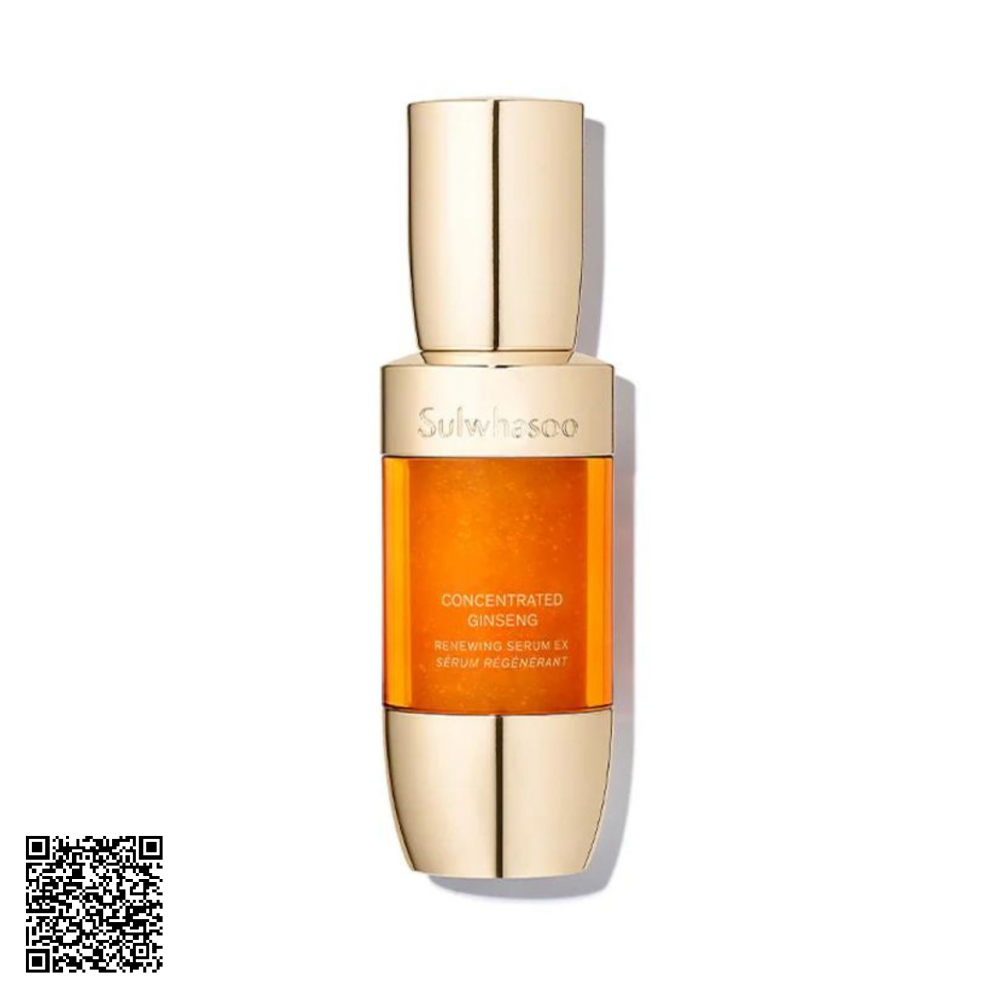 Tinh Chất Nhân Sâm Cải Thiện Nếp Nhăn, Săn Chắc Da Sulwhasoo Concentrated Ginseng Renewing Serum EX 30ml