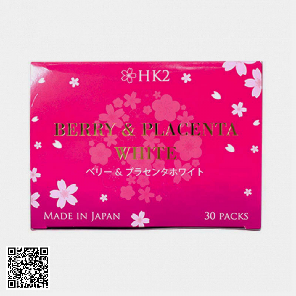 Tinh Chất Nhau Thai Ngựa Đua Hk2 Berry & Placenta Whitle 30 gói