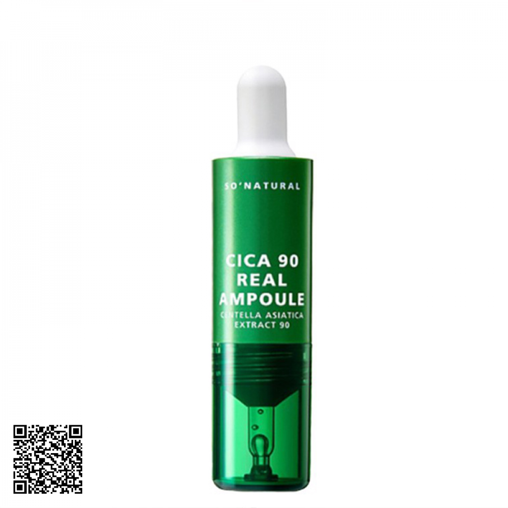 Tinh Chất Trị Mụn Dưỡng Da Cica 90 Real Ampoule Centelle Của Hàn Quốc