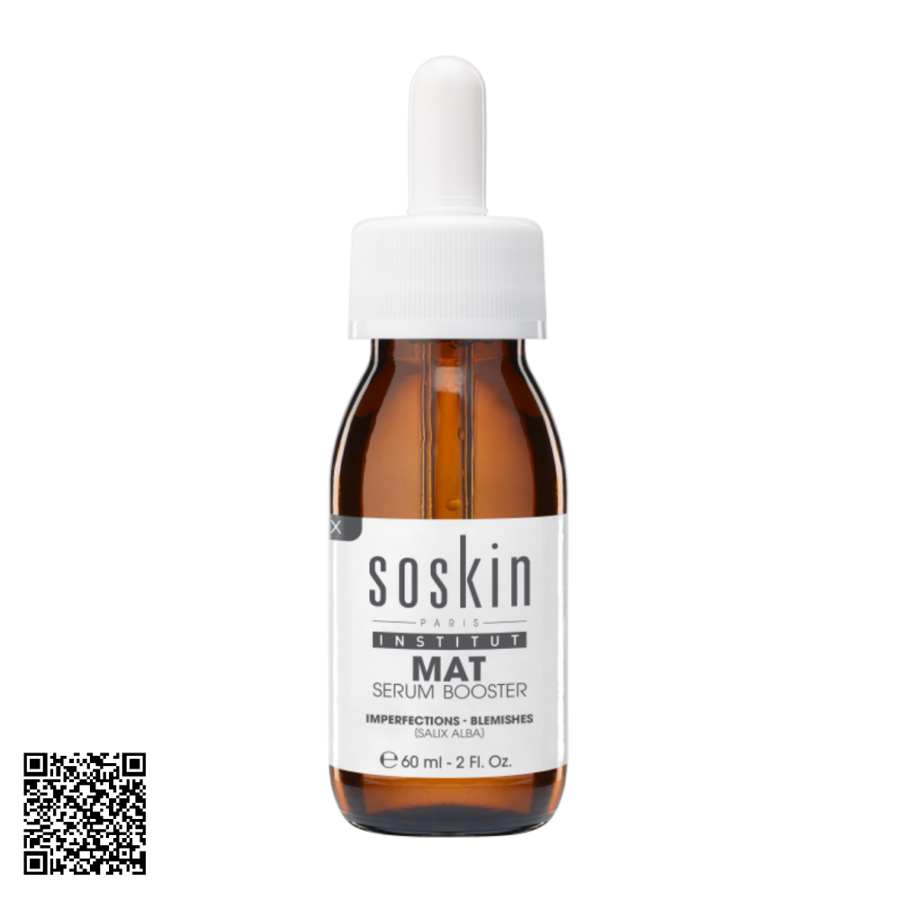 Tinh Chất Trị Mụn Soskin Mat Serum Booter Từ Pháp 60ml