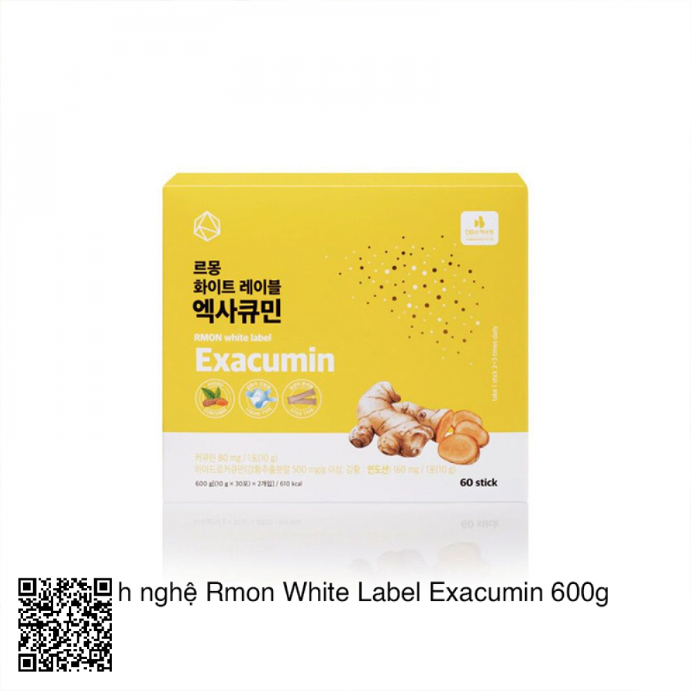 Tinh Nghệ Rmon White Label Exacumin Của Hàn Quốc 600g