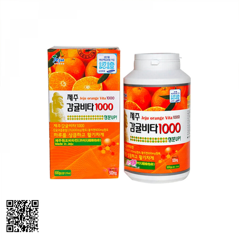 Viên Ngậm Vitamin C Jeju Của Hàn Quốc 278 Viên