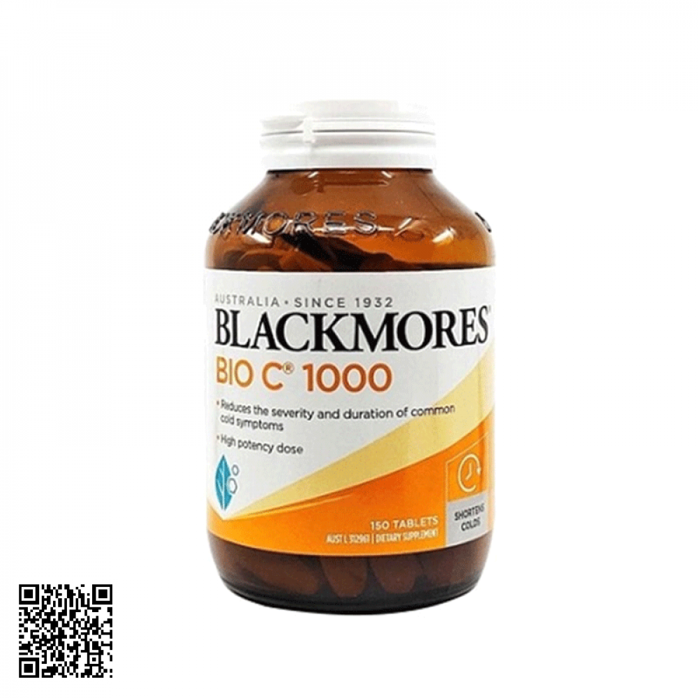 Viên Uống Blackmores Bio C 1000mg Úc 150 Viên