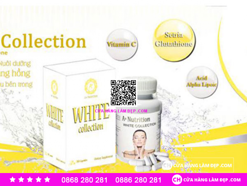 Viên Uống Dưỡng Trắng Da White Collection (30 Viên)