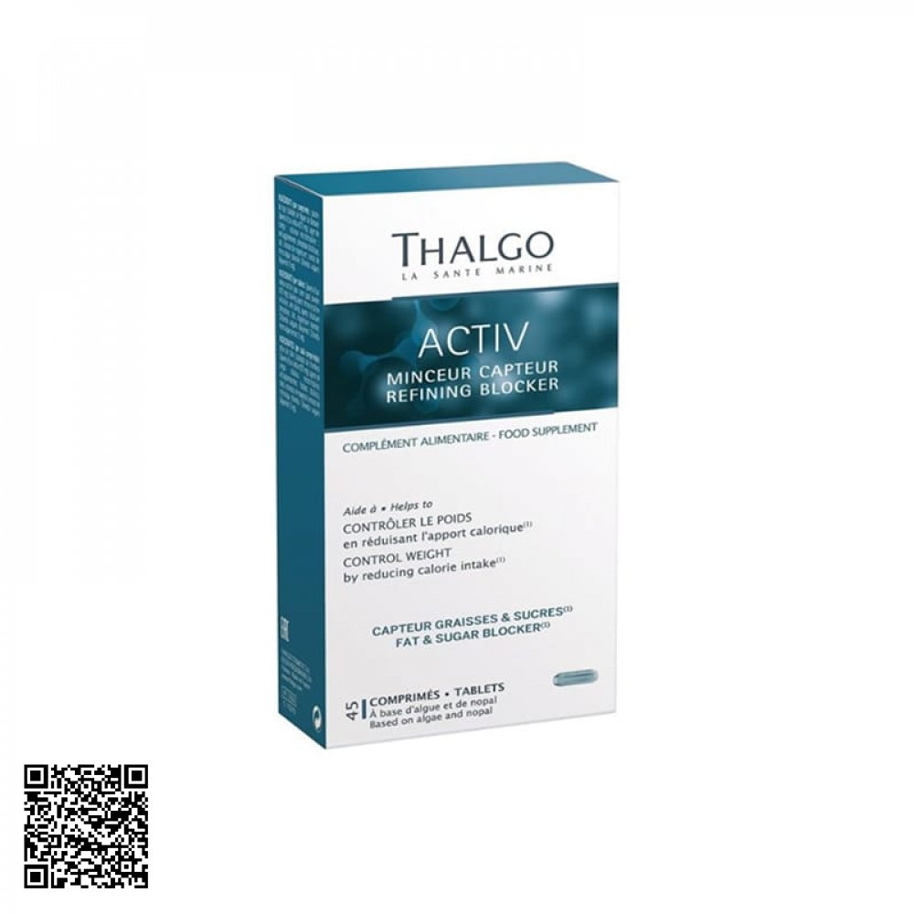 Viên Uống Giảm Cân Thalgo Activ Refining Blocker 45 Viên