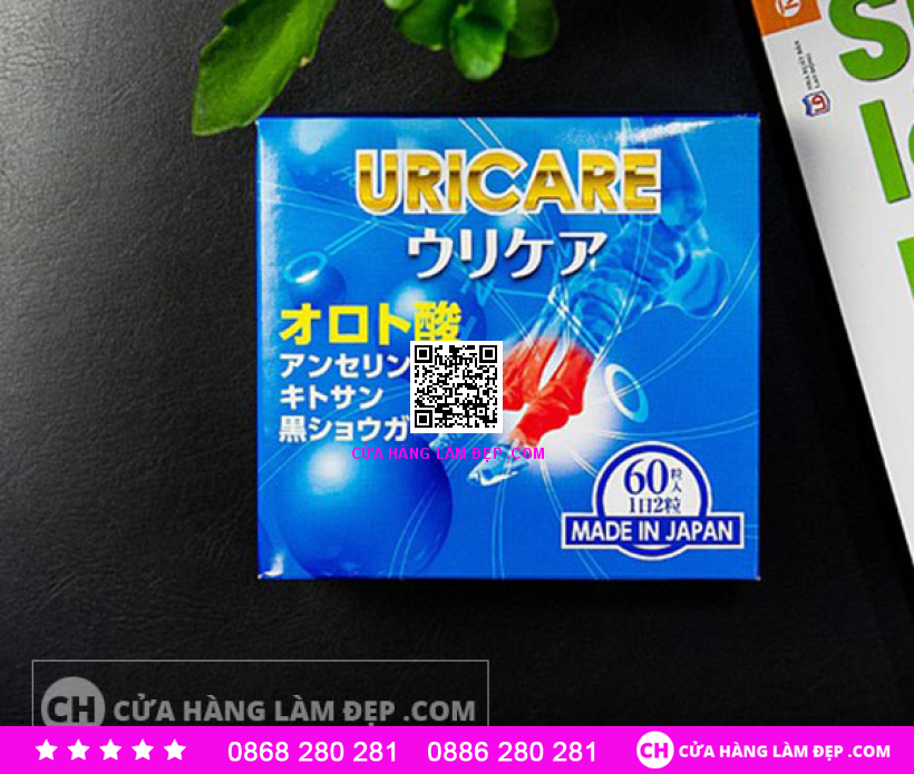 Viên Uống Hỗ Trợ Giảm Đau Khớp Do Gout Uricare Jpanwell