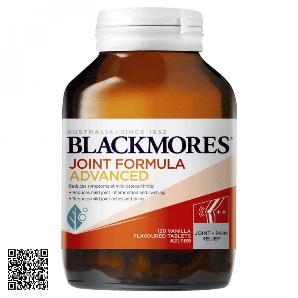 Viên Uống Hỗ Trợ Sụn Khớp Blackmores Joint Formula Advanced Úc 120 Viên