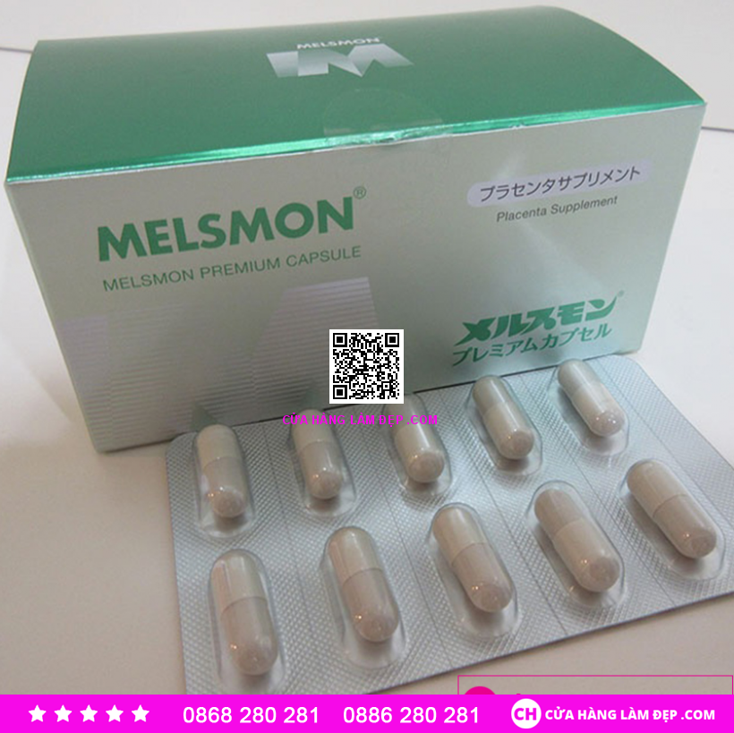 Viên Tế Bào Gốc Nhau Thai Melsmon Premium Capsule