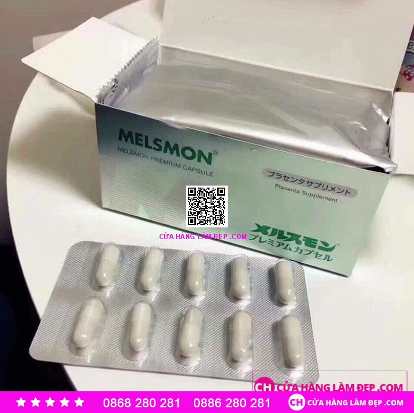 Viên Tế Bào Gốc Nhau Thai Melsmon Premium Capsule